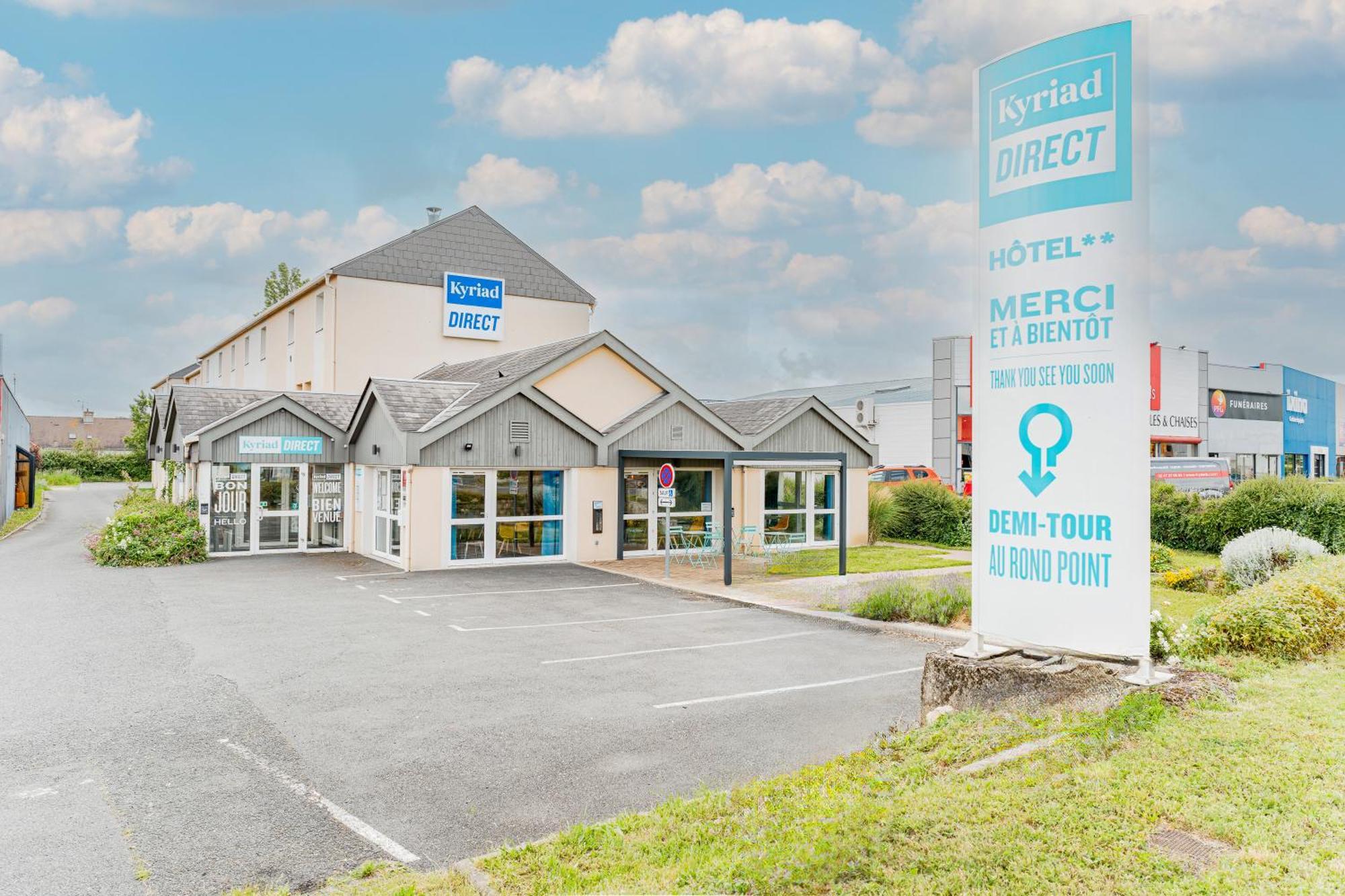 Kyriad Direct Tours Sud - Chambray Les Tours Exterior foto